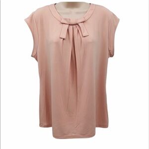 Karl‎ Lagerfeld women’s pink top with bow size L